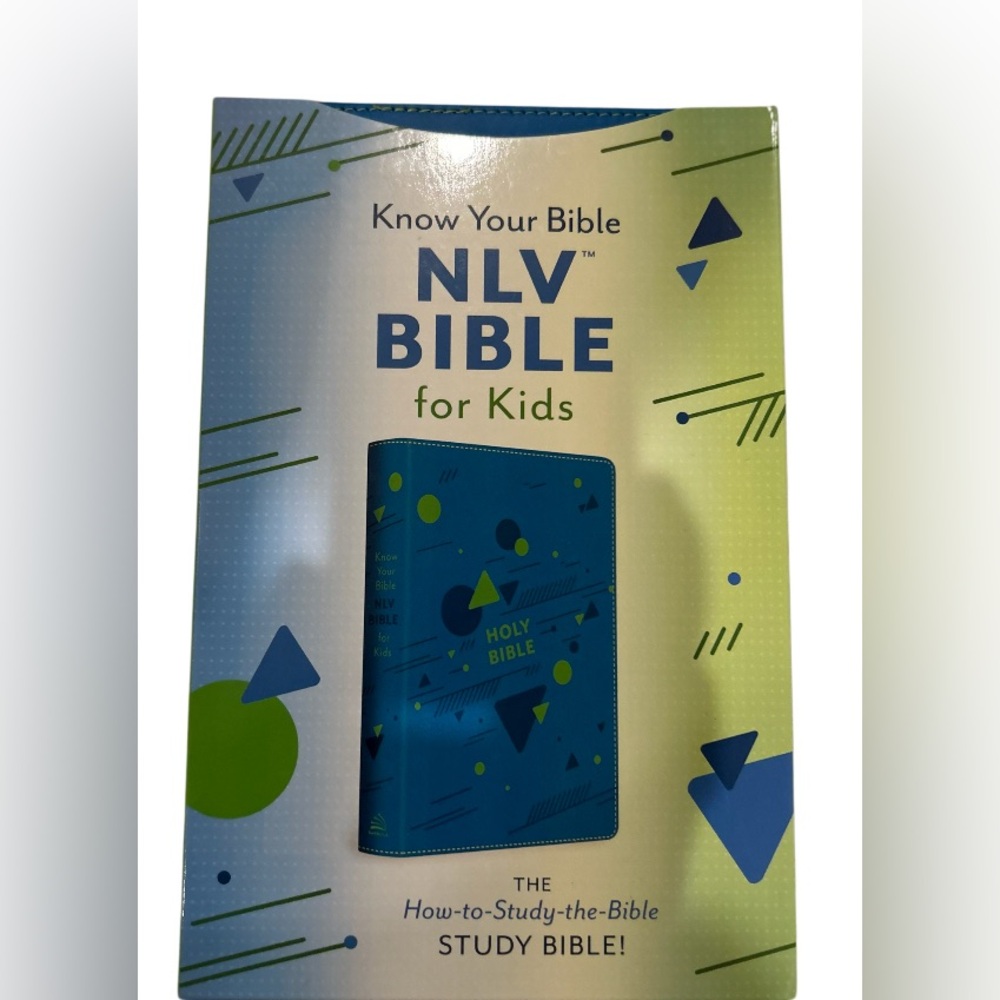 Barbour Kids Bible - Blue and Green